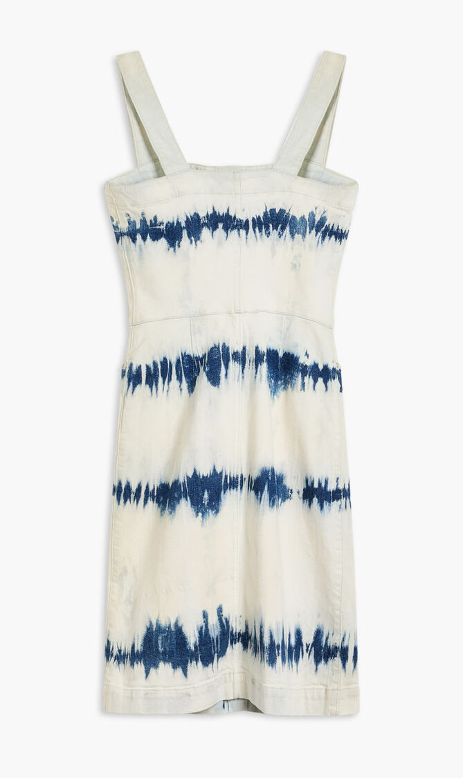 INDIGO STRIPE TIE DYE DENIM MI