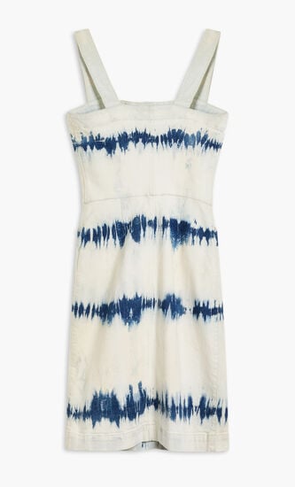 INDIGO STRIPE TIE DYE DENIM MI