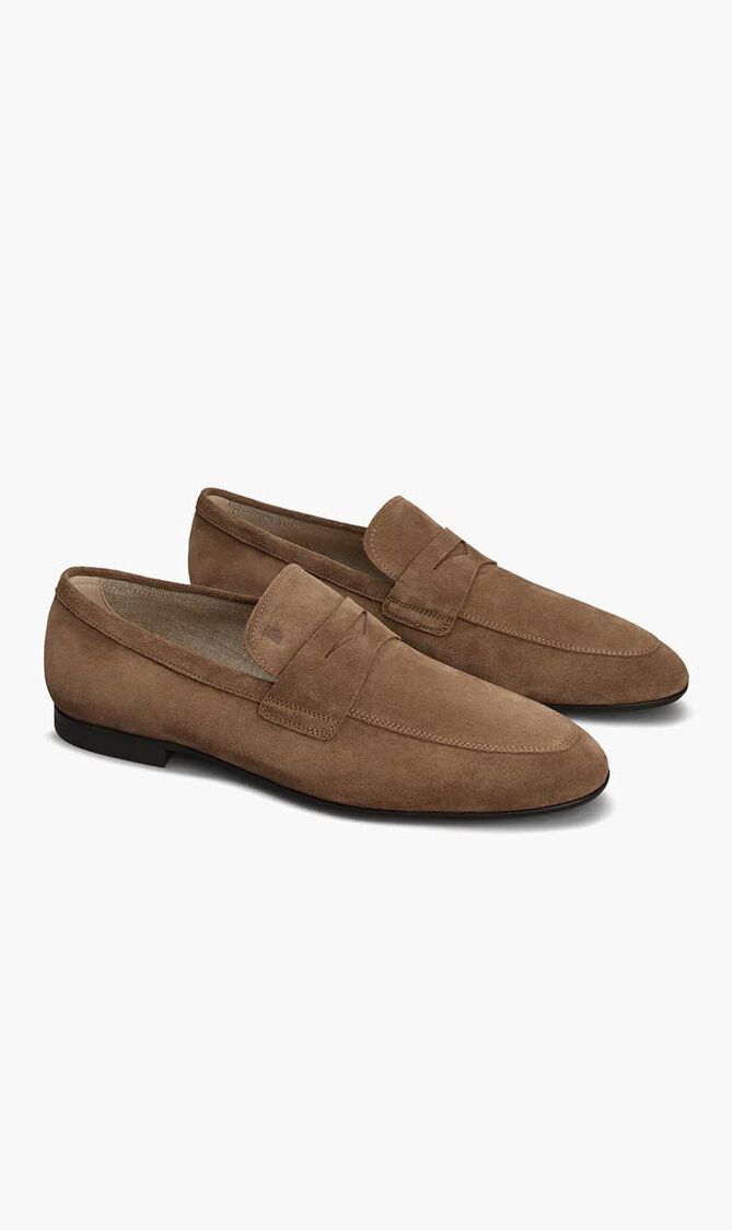 Loafers in Suede