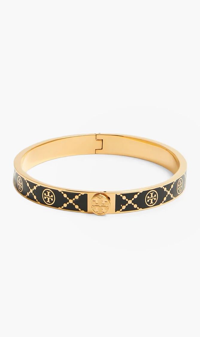 T MONOGRAM HINGE BRACELET