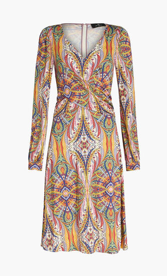 Printed Jersey Dress