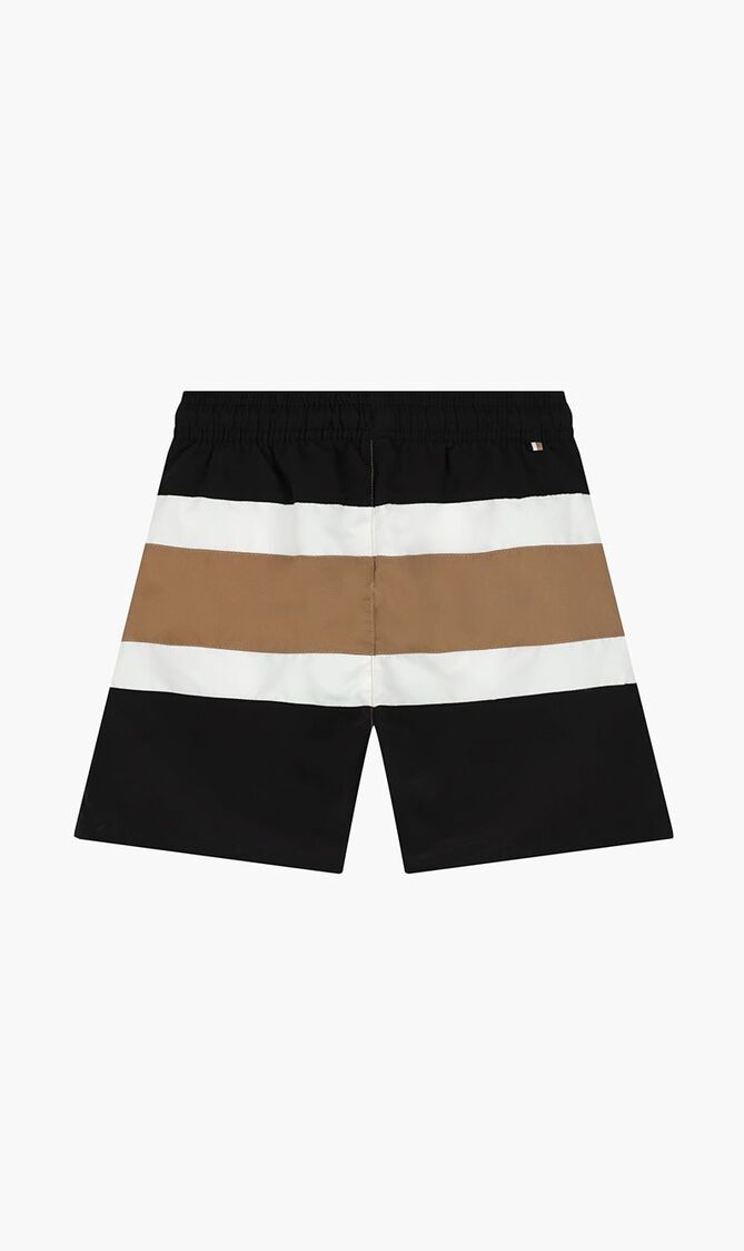 Signature Striped Swim Shorts