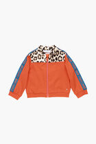 Leopard Applique Sweatshirt