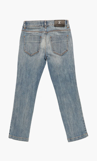 Studded Paisley Jeans