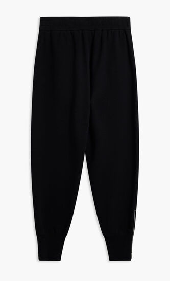 PANTS HIGH TWISTED COTTON OUTSIDE WITH INSIDE CASHMERE TERRY