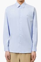Slim Fit Striped Stretch Poplin Shirt