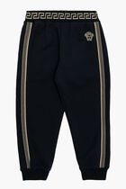 SWEATPANT FLEECE + CONTRAST + MEDUSA EMBROIDERY