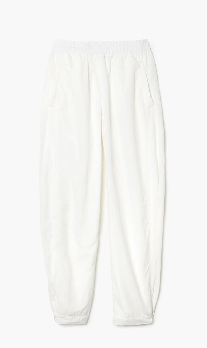 Wide Leg Nylon Sportsuit Track Pants
