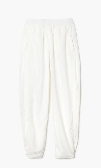 Wide Leg Nylon Sportsuit Track Pants