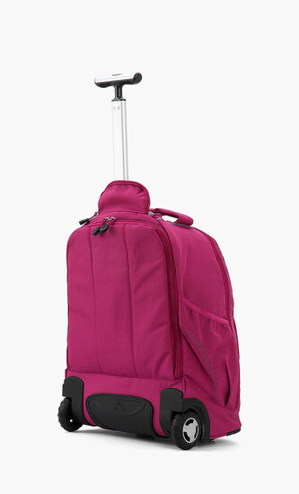 Macrame Wheeled Backpack