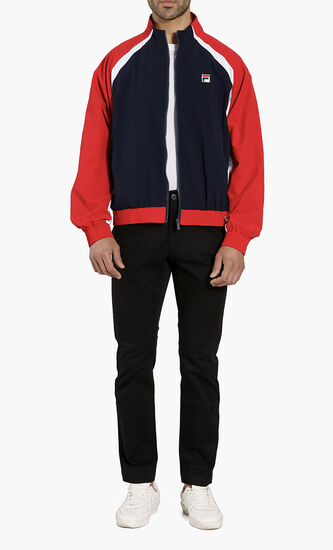 Rudi Cut & Sew Funnel-Neck Jacket