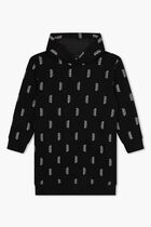 Hooded Printed Dress