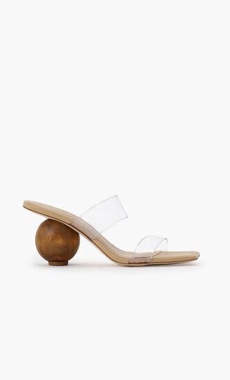 Nhu Spherical Heel Sandals