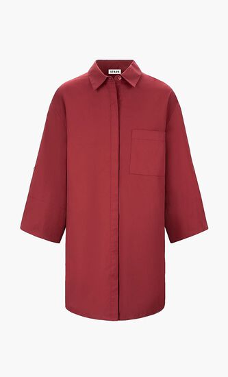 Nico Cotton Poplin Shirtdress