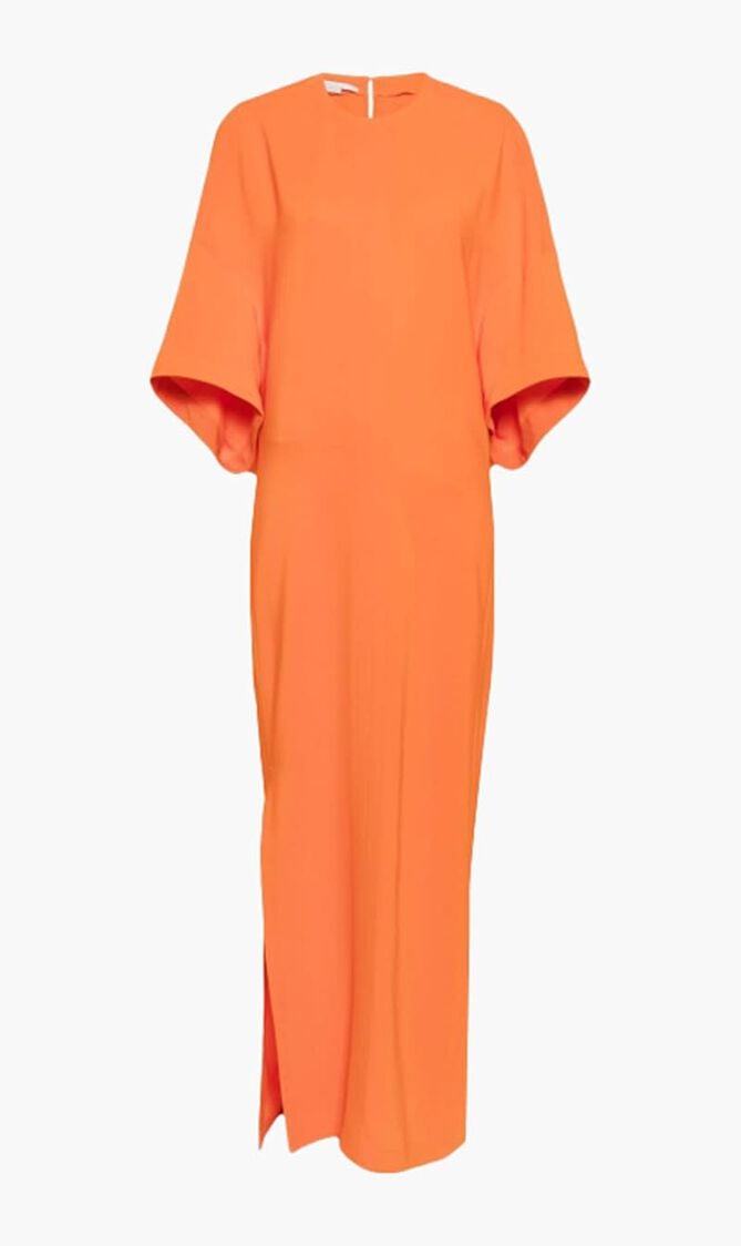 Maxi Dress With Half Sleeves