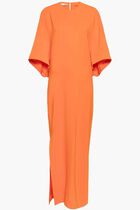 Maxi Dress With Half Sleeves
