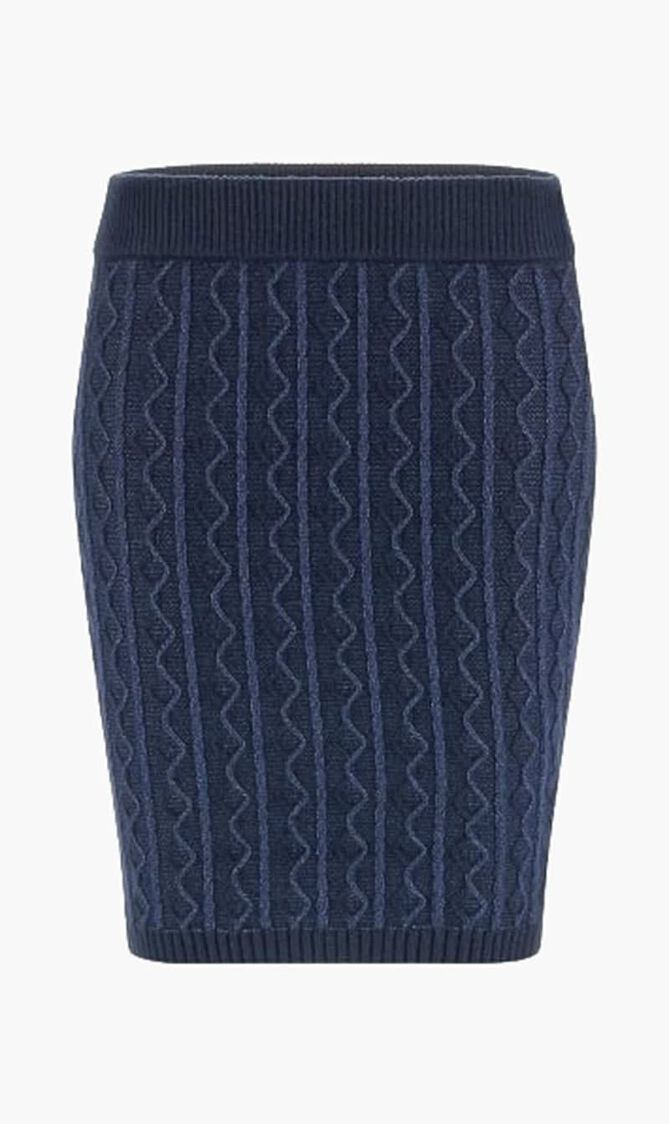 Tiffany Zig Zag Sweater Skirt