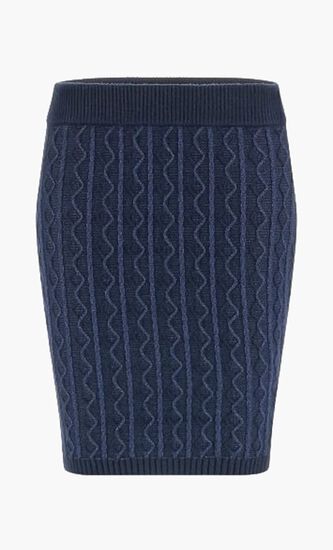 Tiffany Zig Zag Sweater Skirt