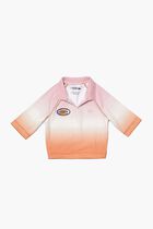 Ribbed Collar Polo