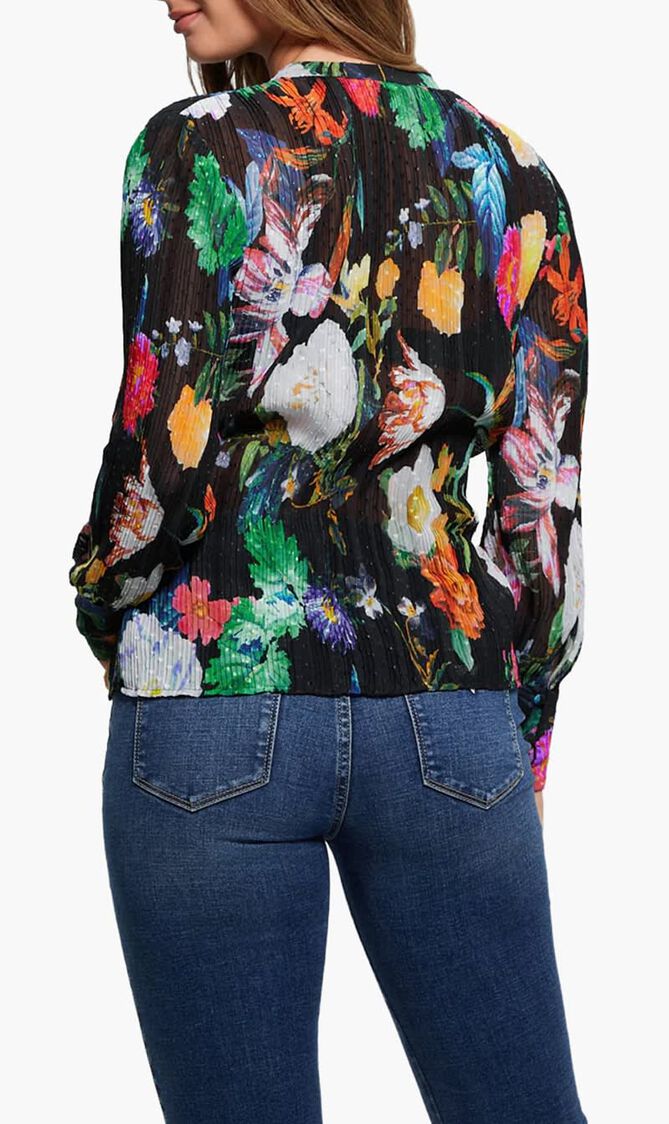 Garden Print Lisette top