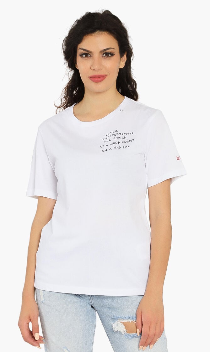 Iconic Stitched Jersey T-shirt