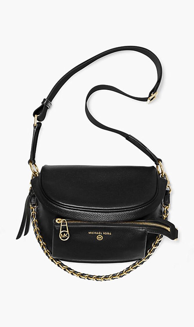 Slater Medium Pebbled Leather Sling Bag