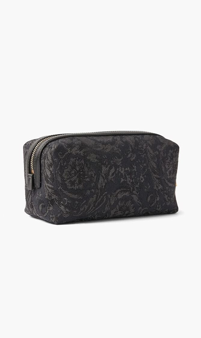 BEAUTY POUCH EMBROIDERY JACQUARD BAROCCO+CALF