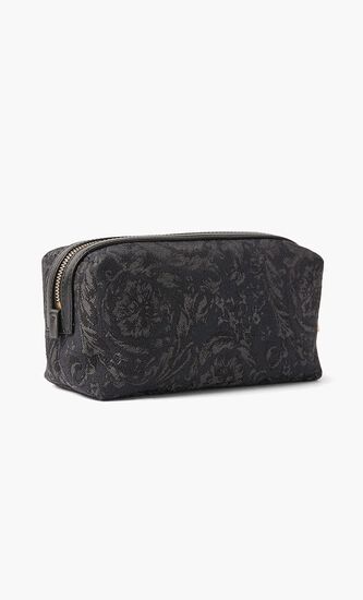 BEAUTY POUCH EMBROIDERY JACQUARD BAROCCO+CALF