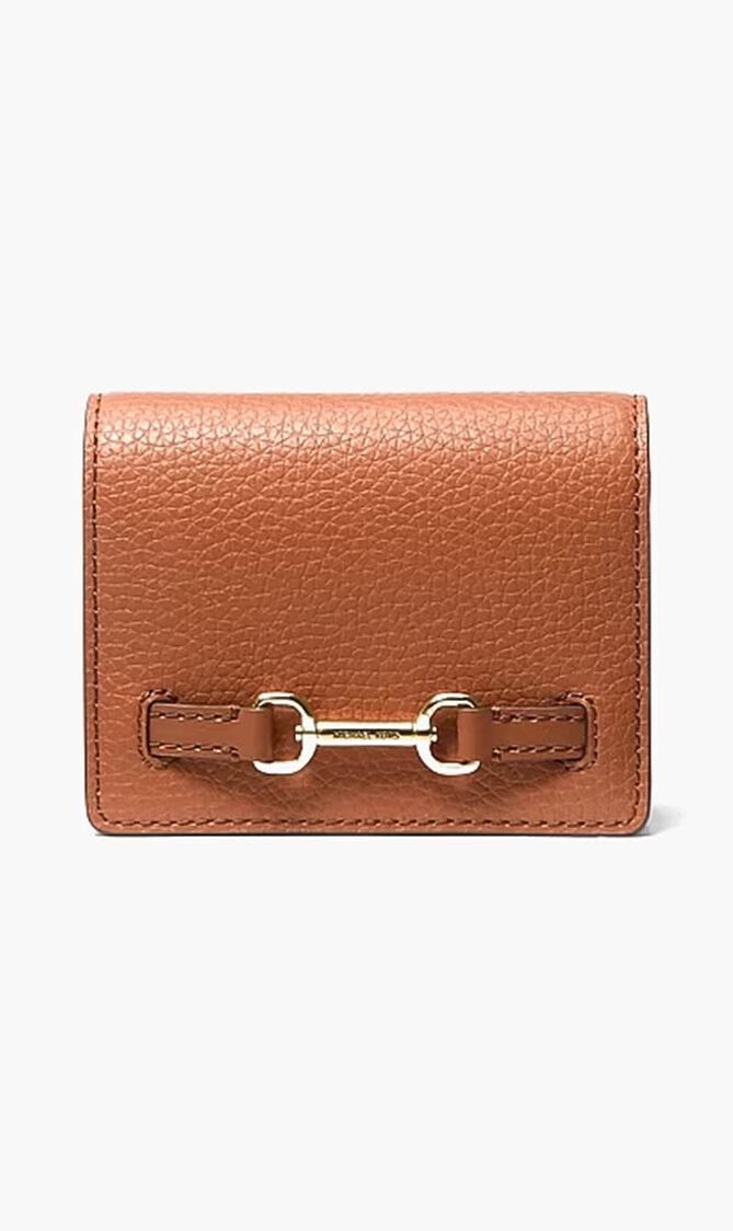 Carson Small Pebbled Leather Wallet