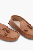 LEATHER LOAFER WITH TUNNELS LEATHER LOAFER WITH TUNNELS