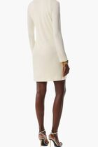 V-Neck Long Sleeve Cocktail Dress