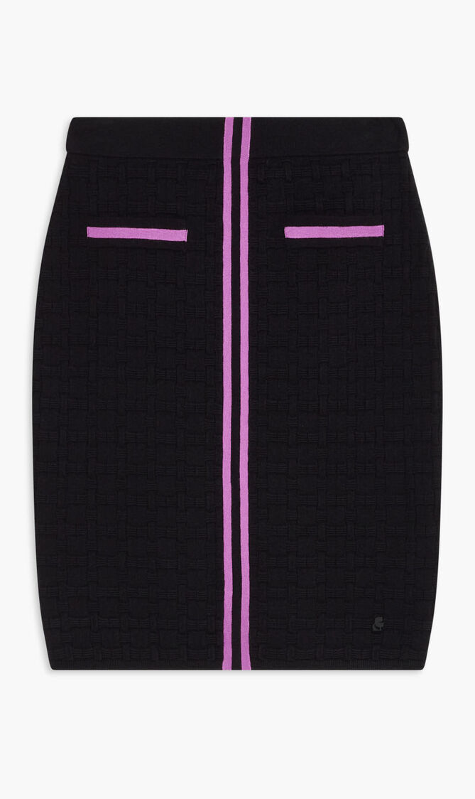 TEXTURED CLASSIC KNIT SKIRT