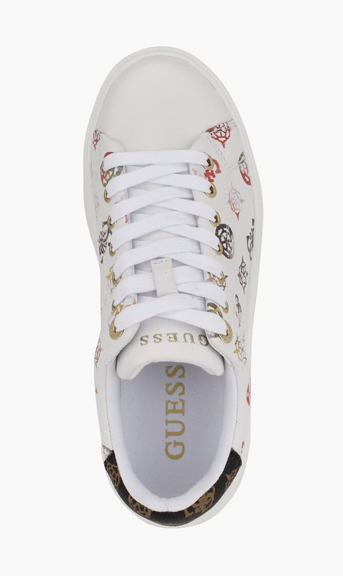 DENESA QUILTED LOGO SNEAKERS