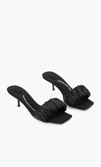 Jessie Scrunchie Slide Sandals