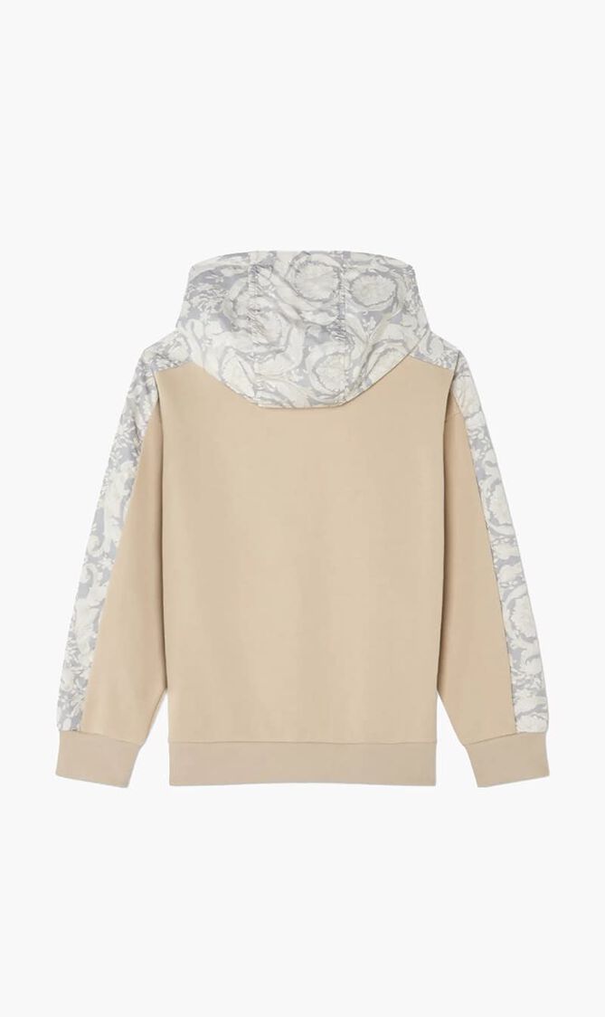 SWEATSHIRT FLEECE + BAROCCO KIDS CANVAS POLY + VERSACE EMBROIDERY