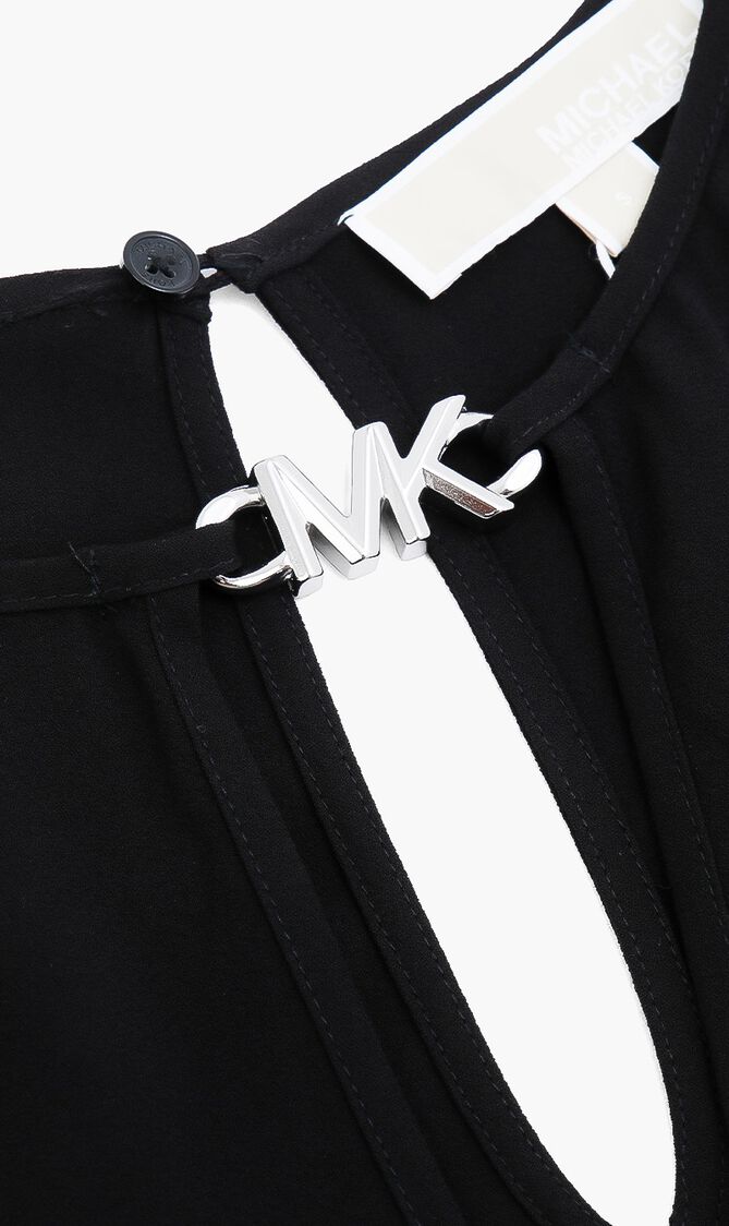 Long Puff Sleeve Blouse