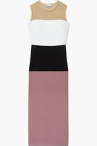 COLORBLOCK JERSEY DRESS