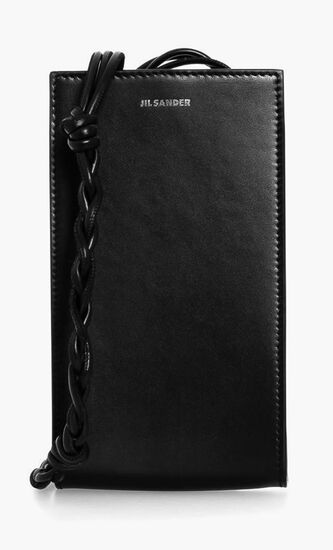 TANGLE PHONE CASE SOFT CALF WNAPPA LINING SATIN PALLADIUM