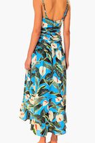 Anthurium Garden Maxi Dress
