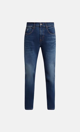 Mid Waist Slim Jeans