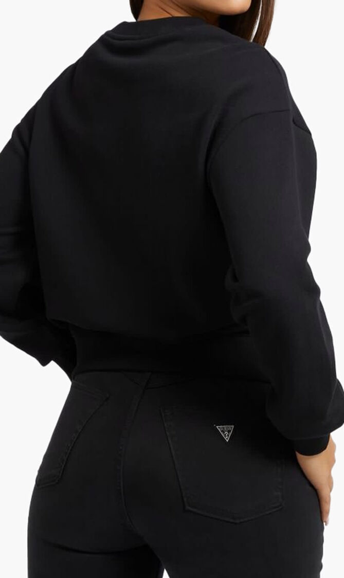 LS GUESS CRYSTAL MESH PULLOVER