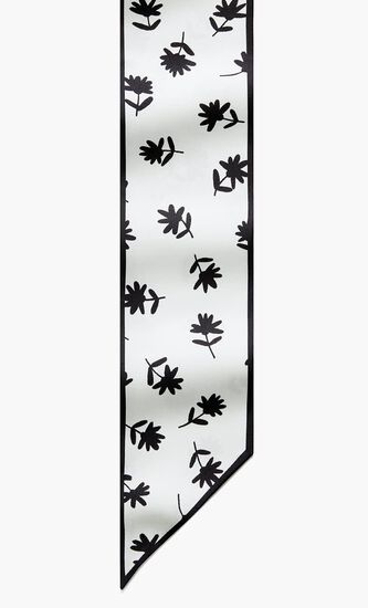 SCATTERED DAISY RIBBON TIE