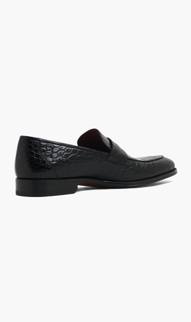 Alligator Leather Loafers