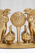 Leopard & The Lake Vase Small Gold