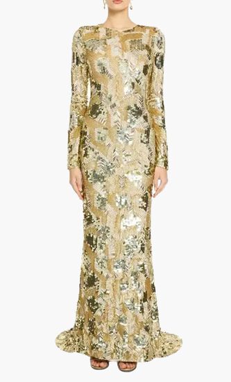 Arlet Embellished Evening Gown