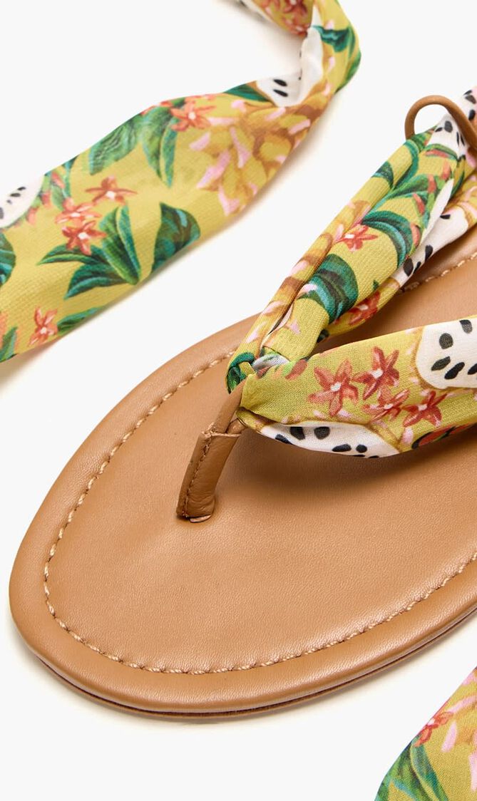 BIRIBA SCARF STRAP SANDAL