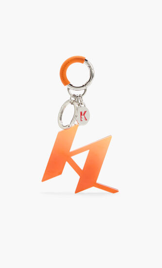 K/MONOGRAM DEGRADE KEYCHAIN