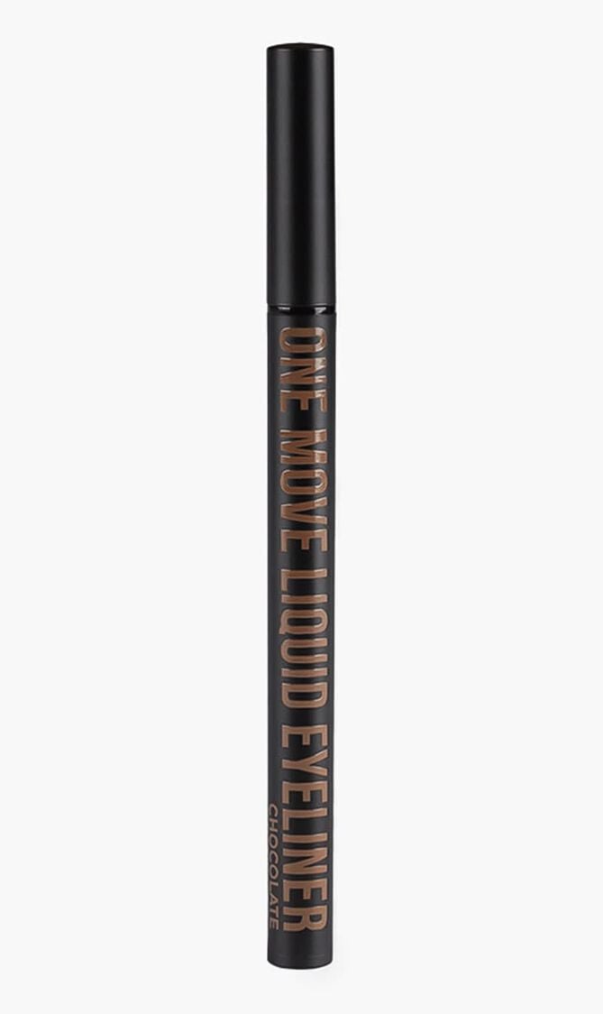 One Move Liquid Eyeliner, 02 Chocolate