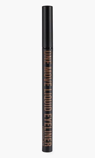 One Move Liquid Eyeliner, 02 Chocolate