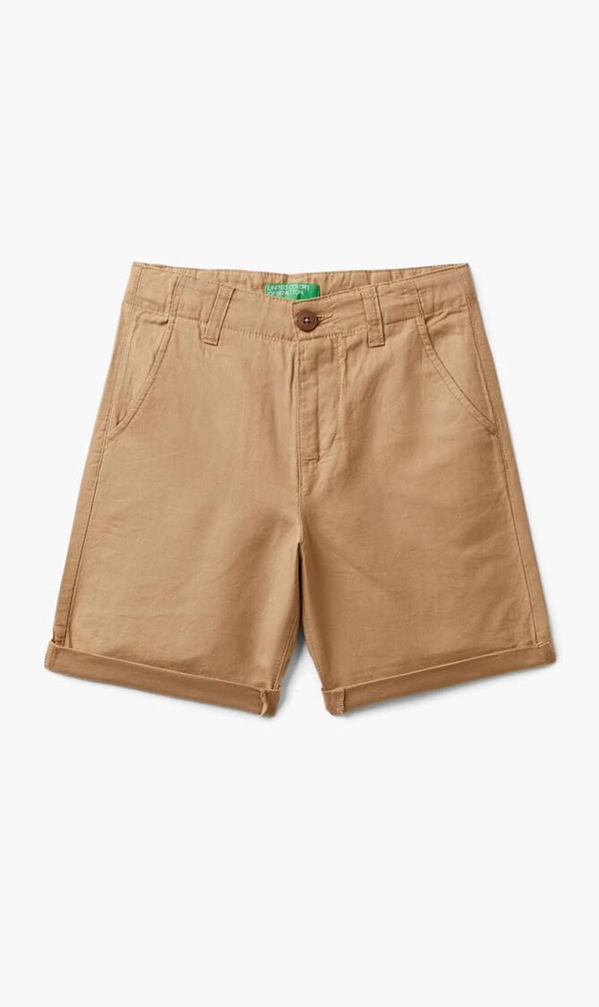 Chino Linen Shorts